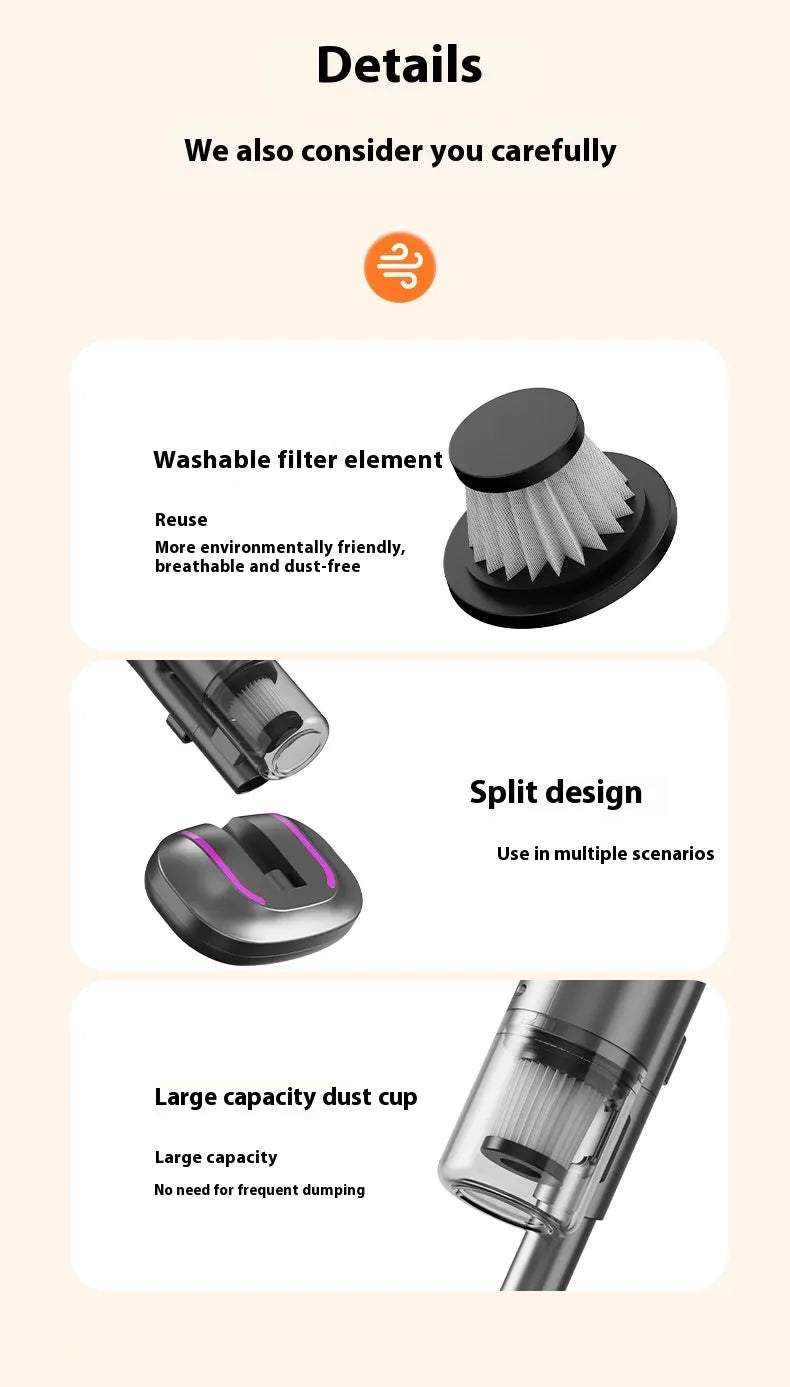 Handheld All-in-One Mite Vacuum Cleaner